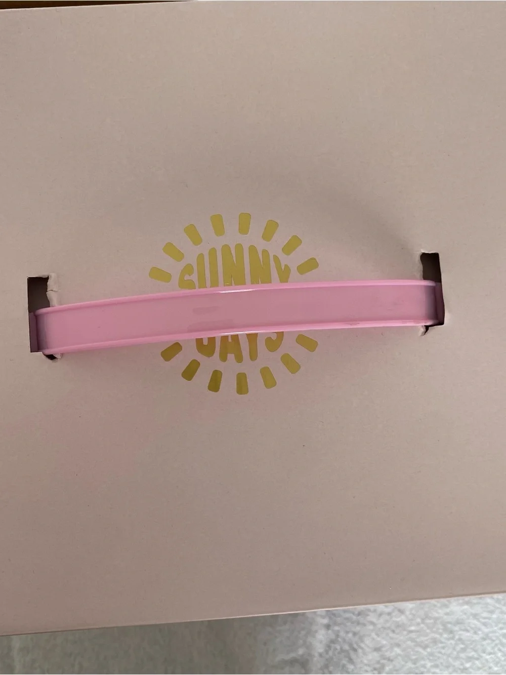 Sunny Days Cosmetic Carrier with Removable LED Vanity Mirror